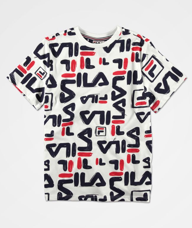 Camisa fila blanca discount