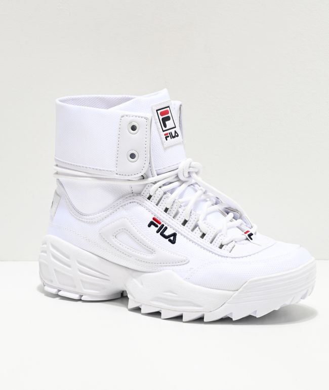 FILA Disruptor Ballistic White Boots 