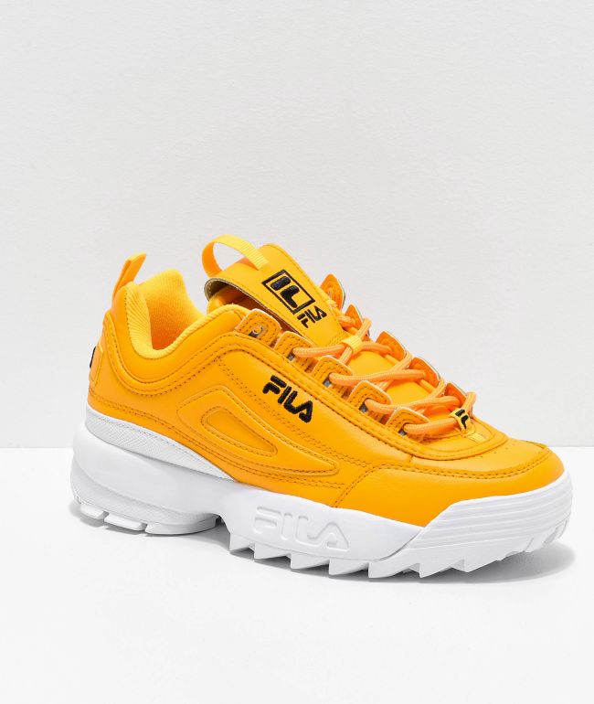 Fila clearance zapatos amarillos