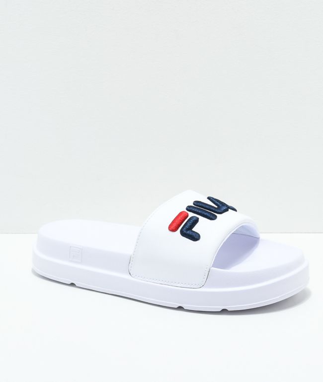 FILA Drifter Bold White, Navy and Red 