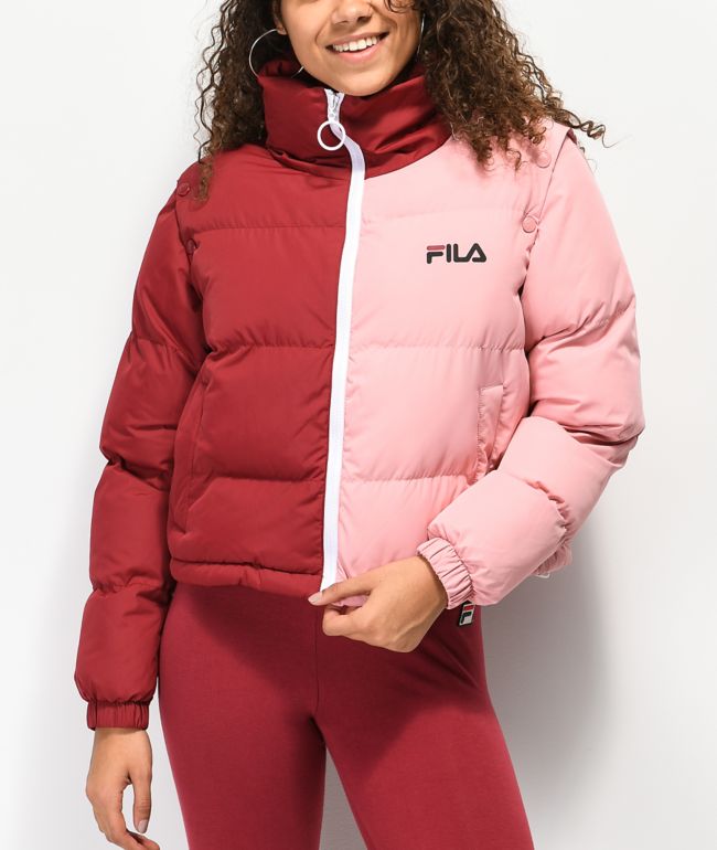 fila pink jacket