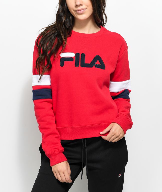 mooi Verbonden Veilig Red Fila Sweater Store, SAVE 48% - raptorunderlayment.com