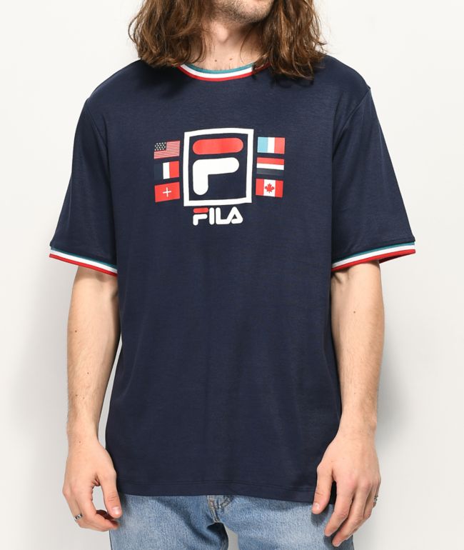 fila collar shirt