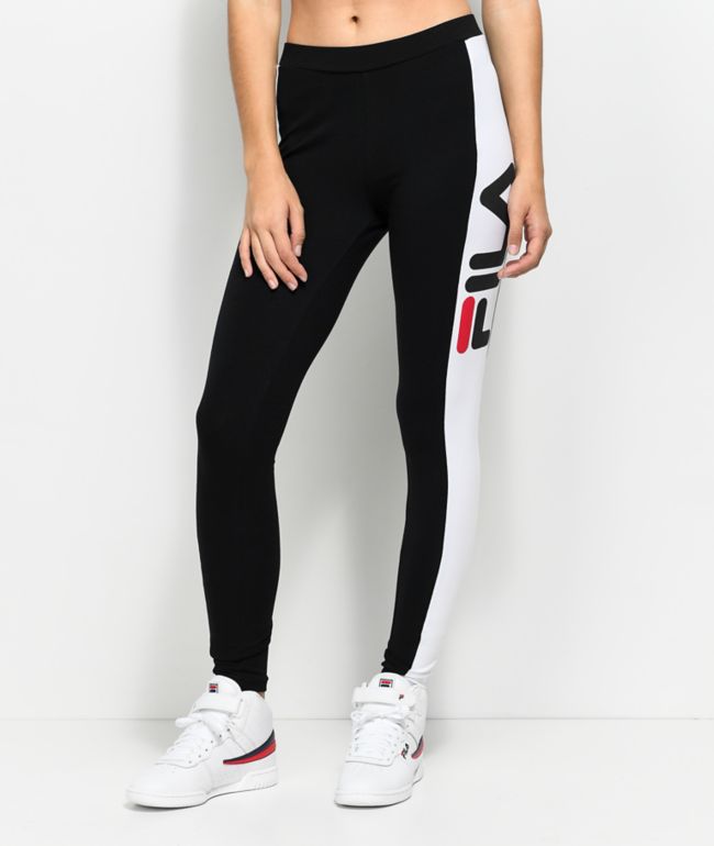 fila panel logo leggings