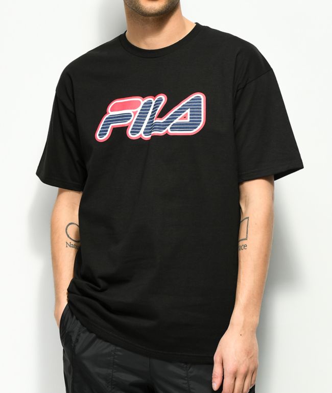 Panter legering incompleet FILA Solar Black T-Shirt