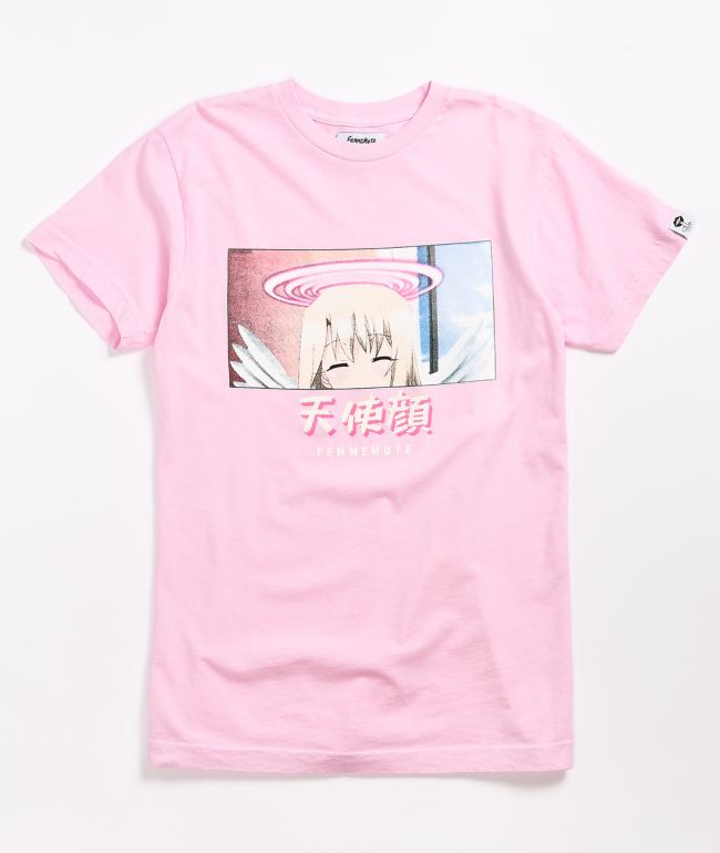 Anime face t shirt