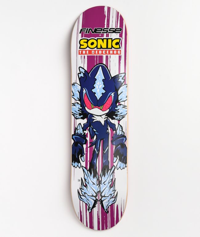 Finesse x Sonic The Hedgehog Mephiles 8.0" Skateboard Deck