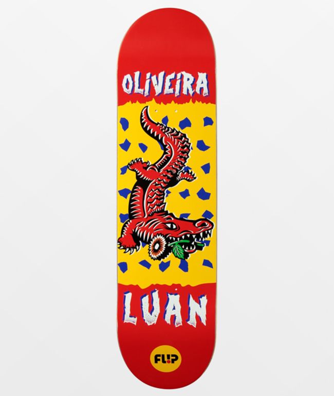 Luipaard radium Wonderbaarlijk Flip Oliveira Tin Toy 8.13" Skateboard Deck