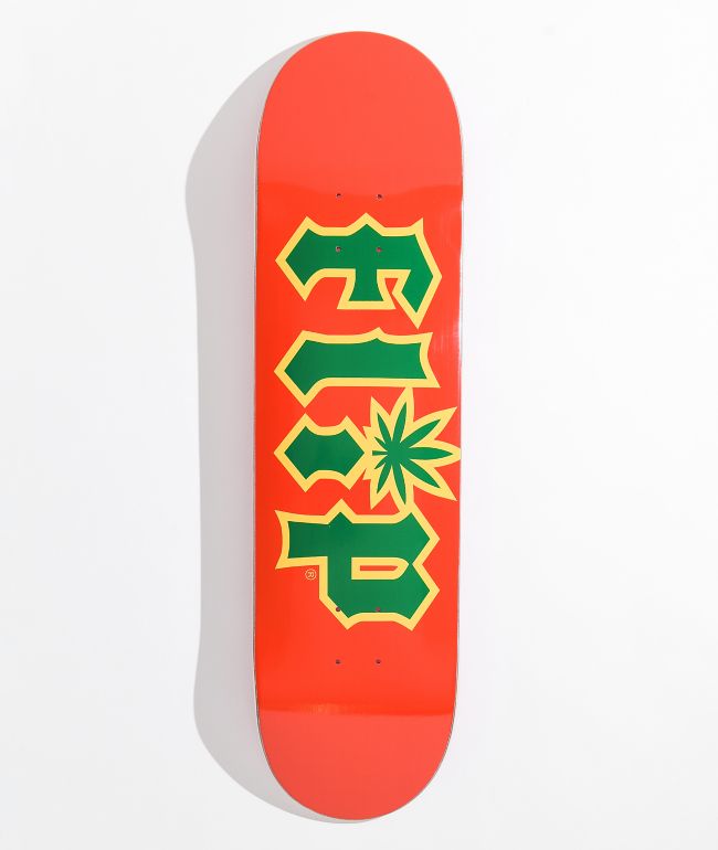 Flip Team HKD Rasta 8.38" Skateboard Deck