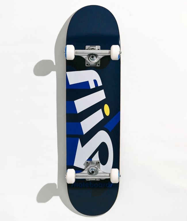 Flip Team Strobe Blue 8.0" Skateboard Complete