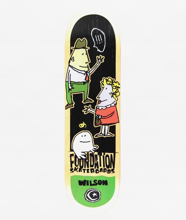 Foundation Wilson Hello Skateboard Deck