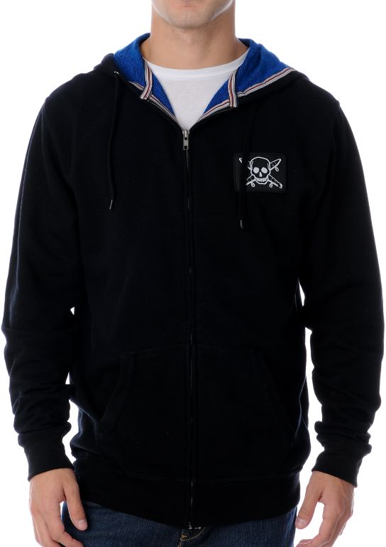 black zip up nike jacket