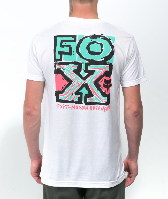 Fox Full Circle White T-Shirt
