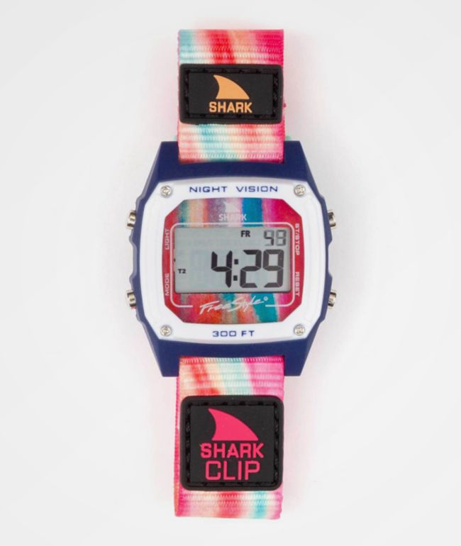 Freestyle Shark Classic Clip Rainbow Sorbet Digital Watch Zumiez