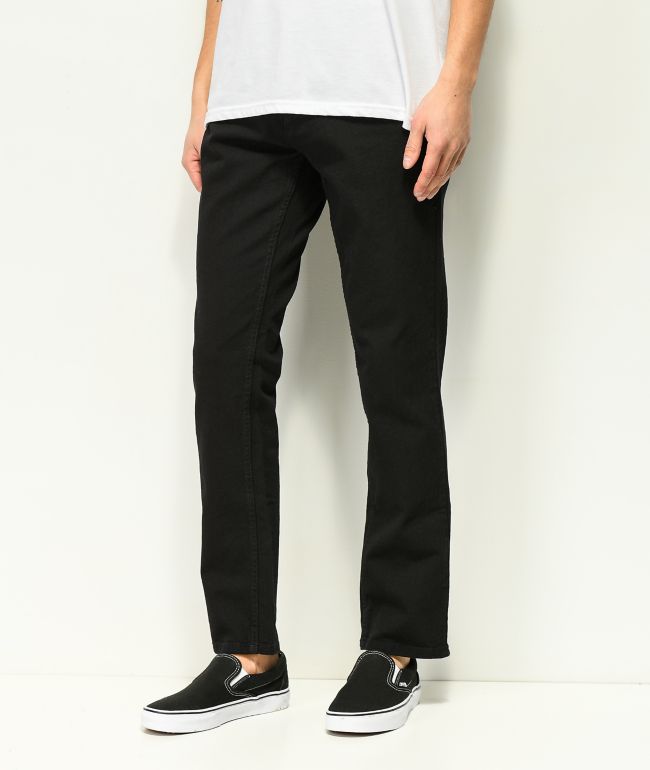 Black stretch denim jeans Clearance