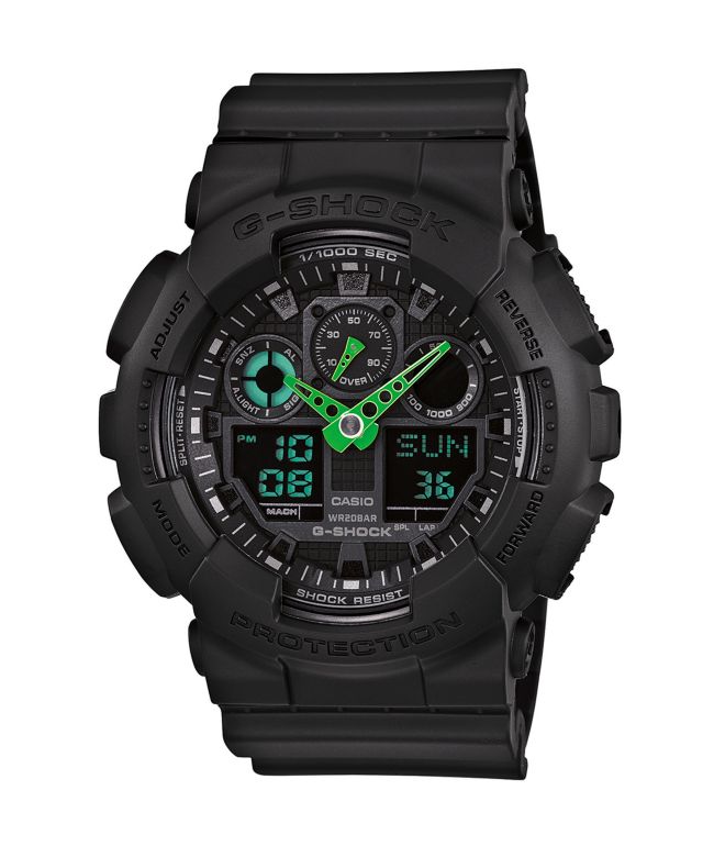 g shock neon green