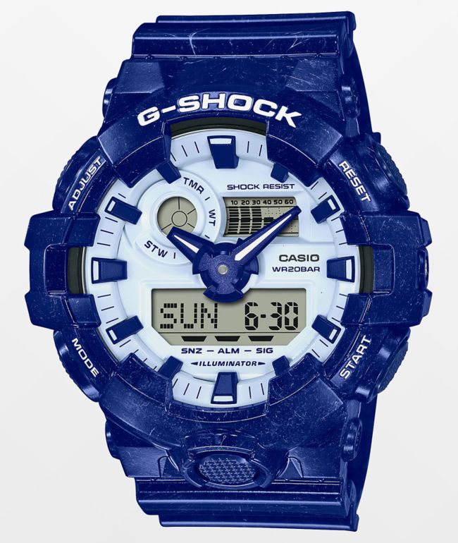 G-Shock GA700BWP2A Blue Analog & Digital Watch