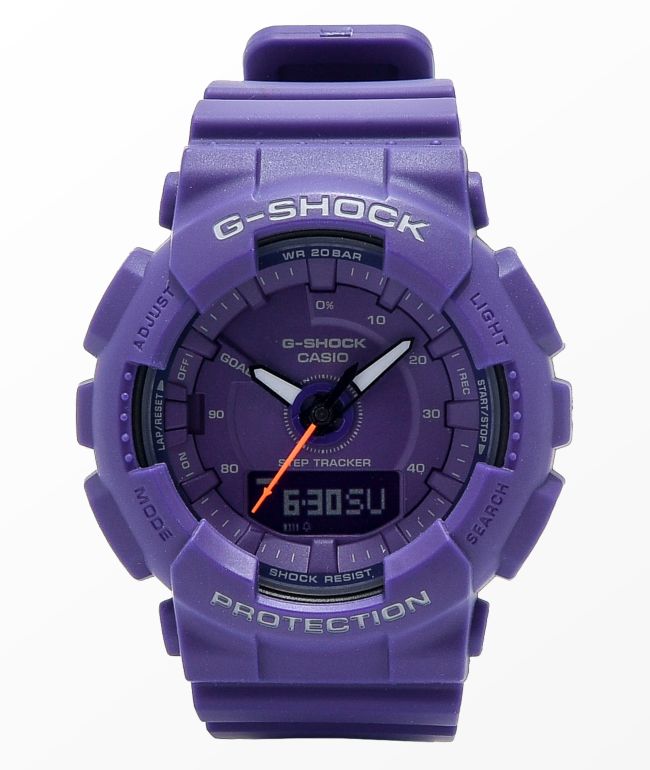 casio violet watch