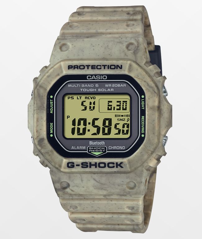 G-Shock GWB5600SL5 Tan Digital Watch
