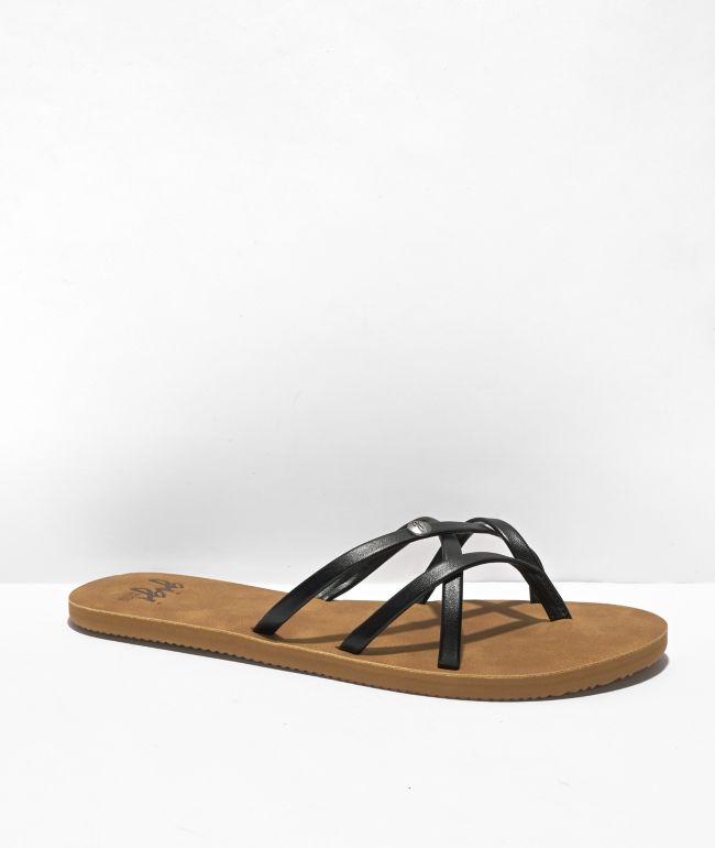 Gigi Supernova sandalias negras y marrones