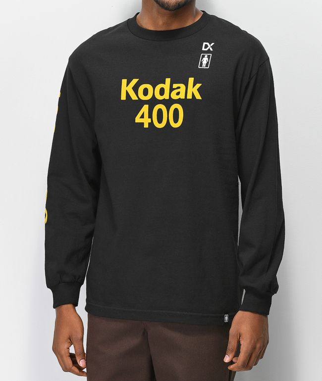 GIRL Skateboards x KODAK Film Gold 400 Black T-Shirt