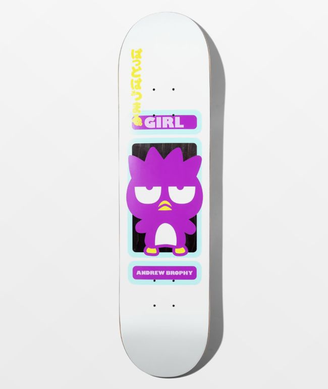 Girl x Sanrio 60th Anniversary Brophy 7.75" Skateboard