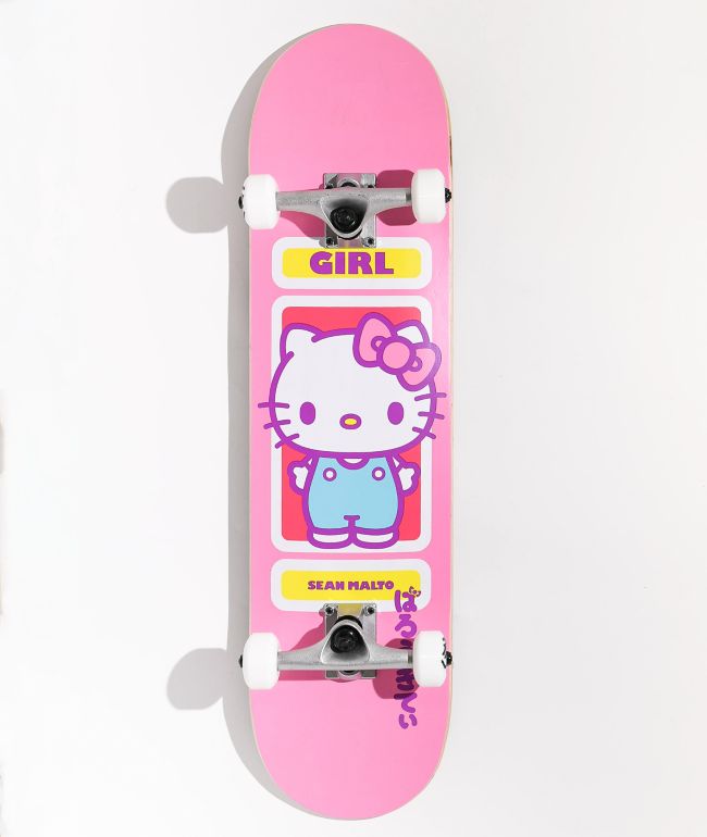 Girl x Sanrio Hello Kitty Malto 8.0 Skateboard Complete
