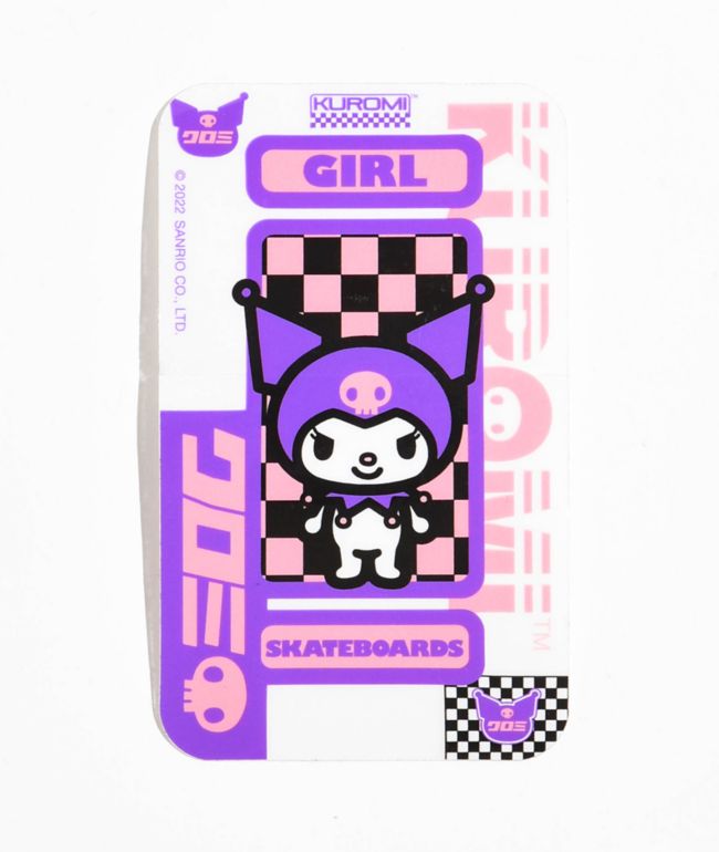 Girl x Sanrio Kuromi Sticker