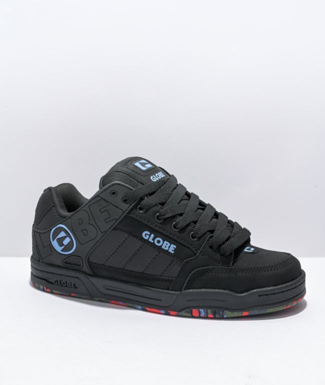 Globe Tilt Black & Upcycle Skate Shoes