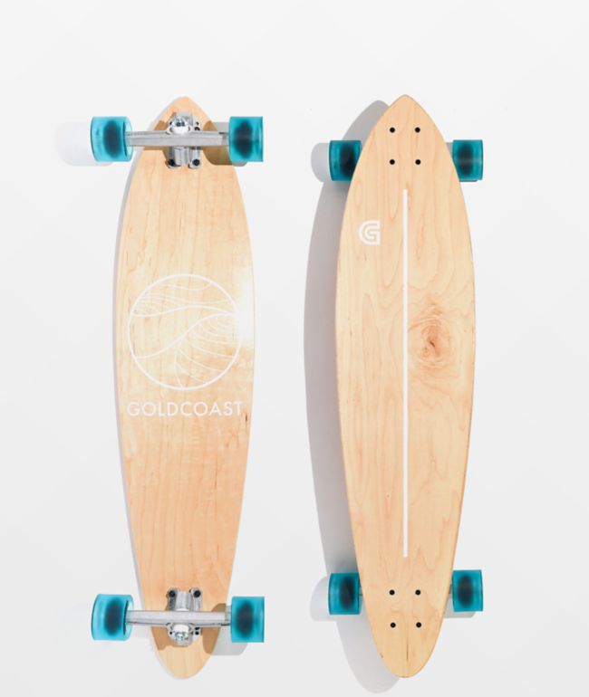 Gold Coast Classic Blond 37" Pintail Longboard Completo