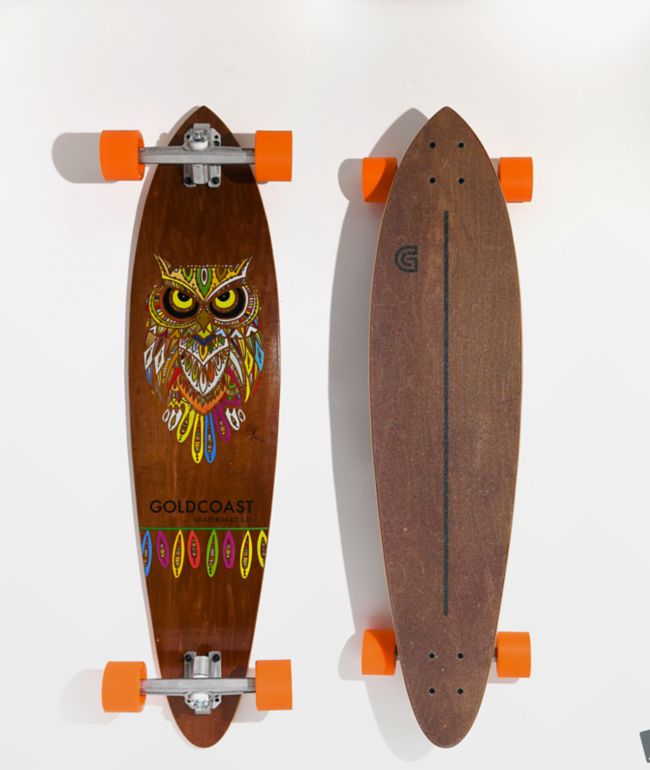Gold Coast Trippin 37" Pintail Longboard completo