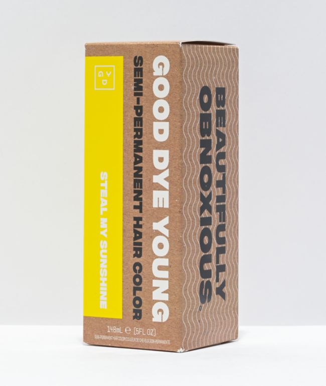 Good Dye Young Steal My Sunshine Yellow Semi Permanent Hair Dye
