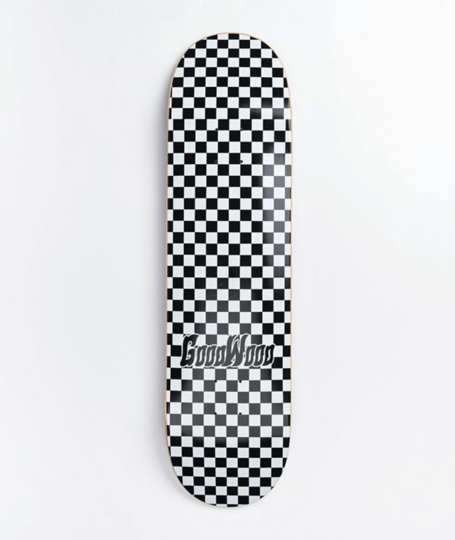 Goodwood Checkered 8.25" Skateboard Deck