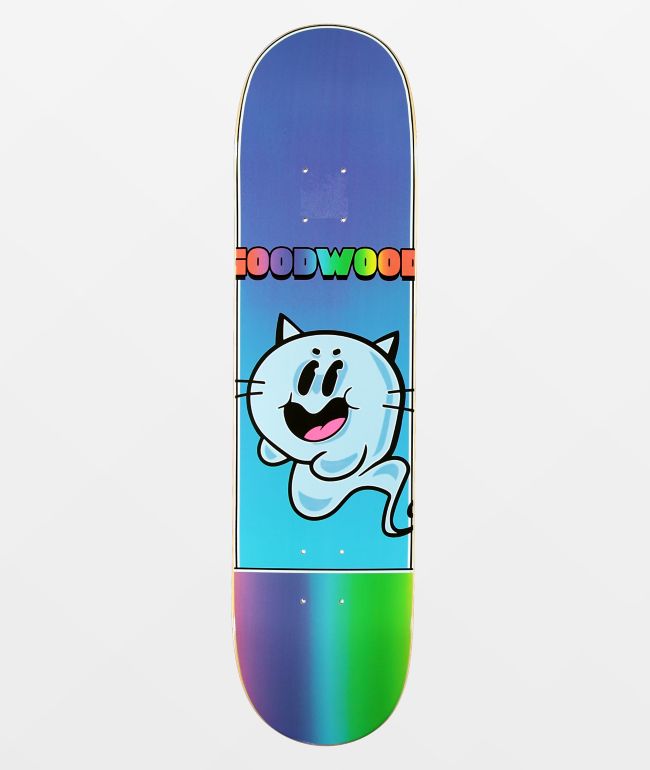 Goodwood Ghost Cat 7.75" Skateboard Deck