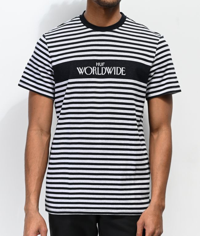 huf t shirt striped