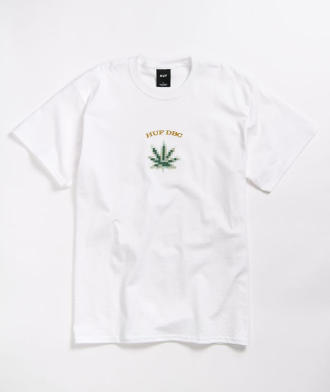 huf white t shirt