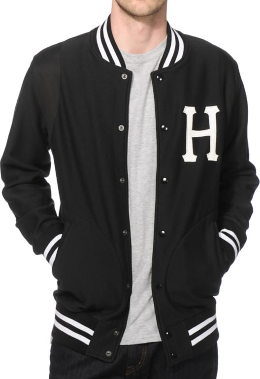 huf varsity jacket