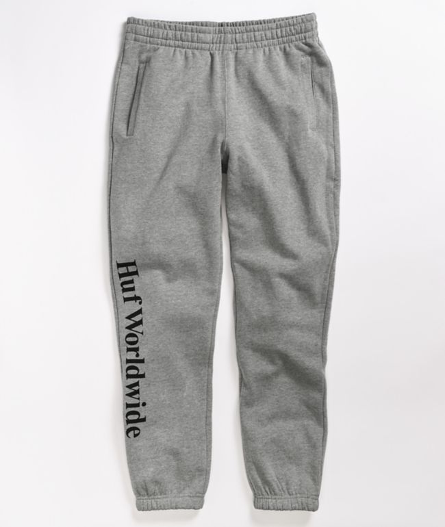plain grey sweatpants