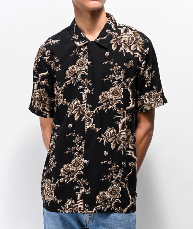 huf button up shirt