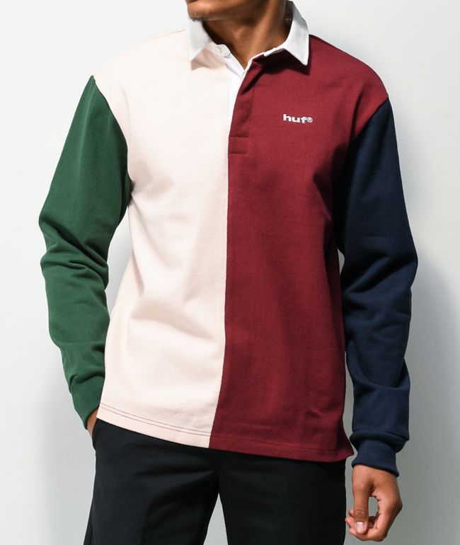 HUF Mick Colorblock Merlot \u0026 Cream 
