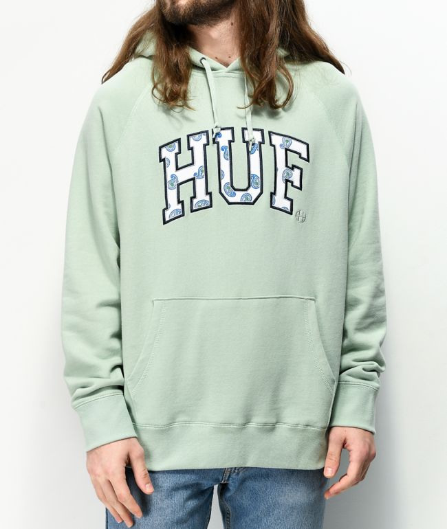 huf light blue hoodie