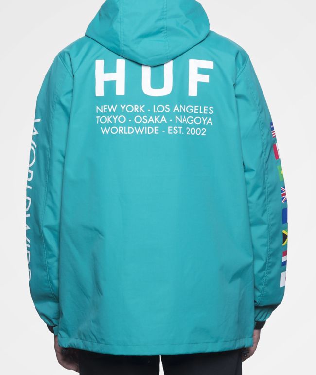 Huf regional tour anorak new arrivals