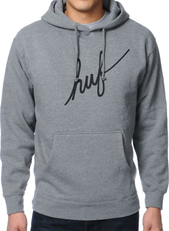 huf script hoodie