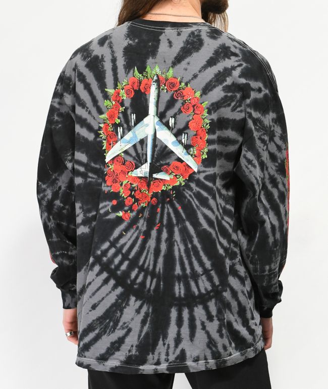 huf tie dye long sleeve