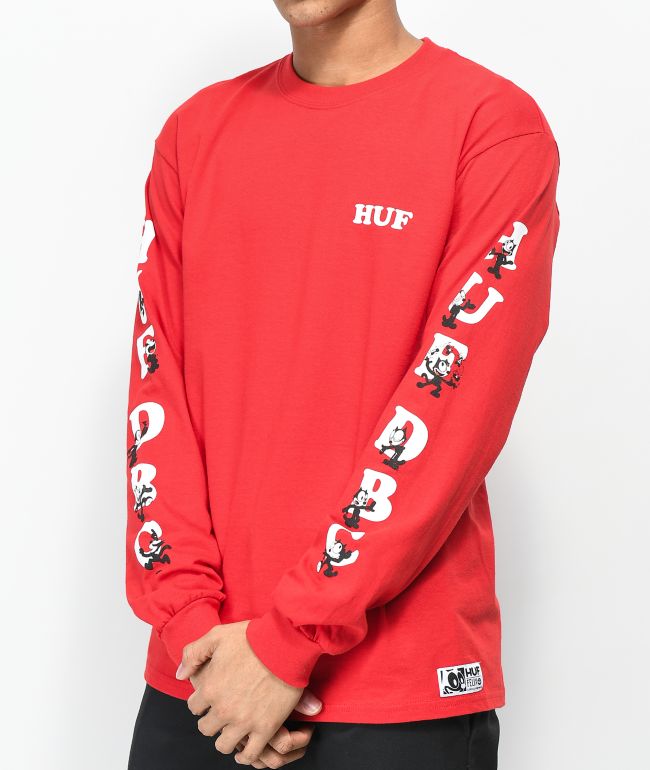 Huf felix the cat shirt clearance