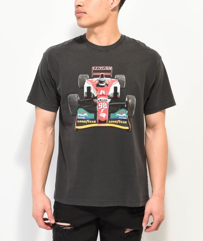 HUF x Goodyear F1 camiseta negra
