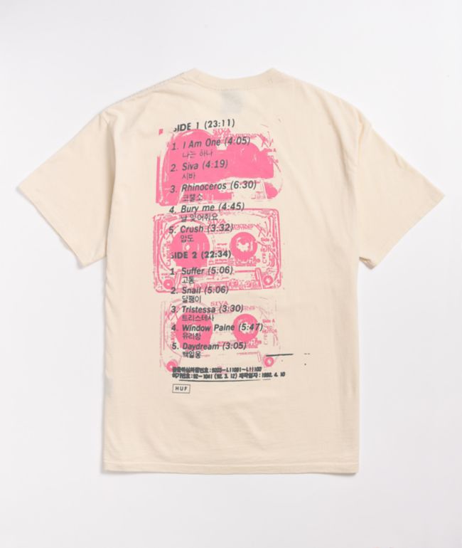 HUF x Smashing Pumpkins Window Paine Natural T-Shirt