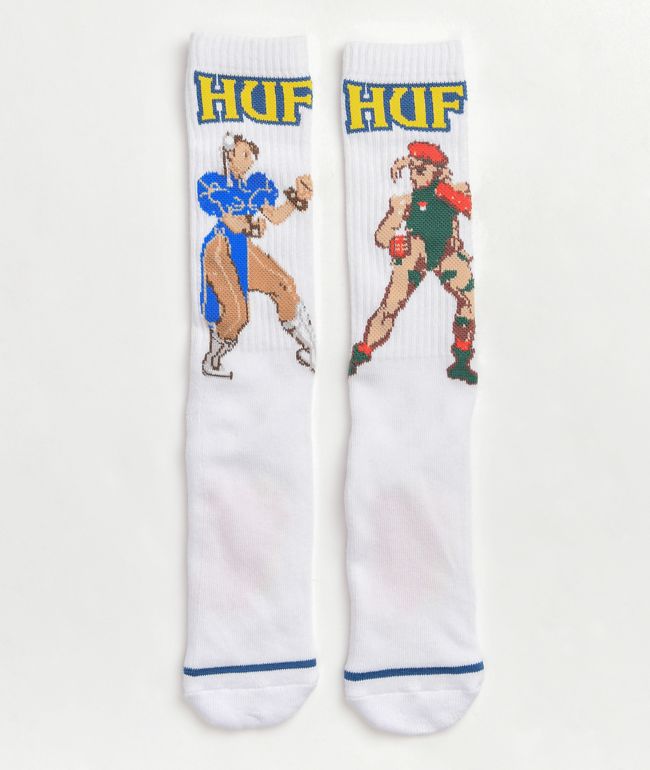HUF x Street Fighter Chun-Li & Cammy Crew Socks