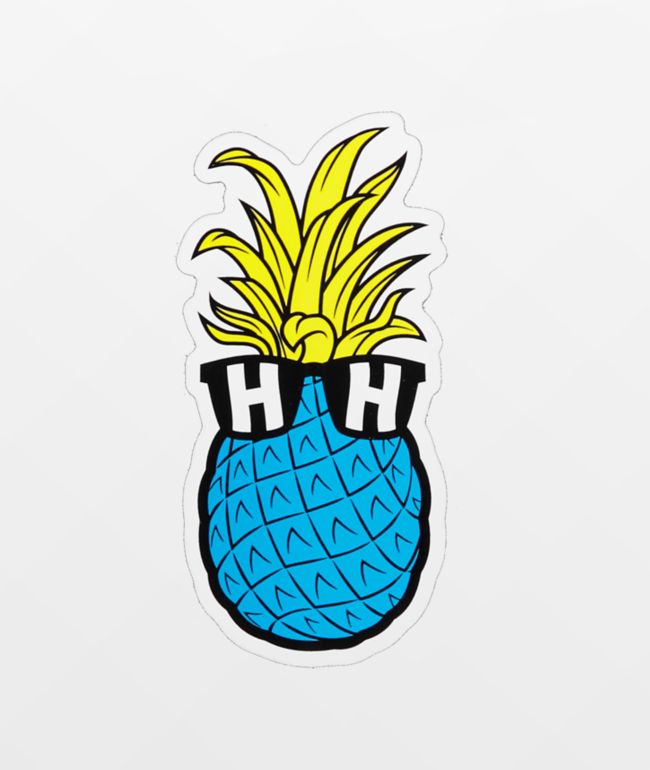 Happy Hour Mr. Pineapple Assorted 2Pack Sticker