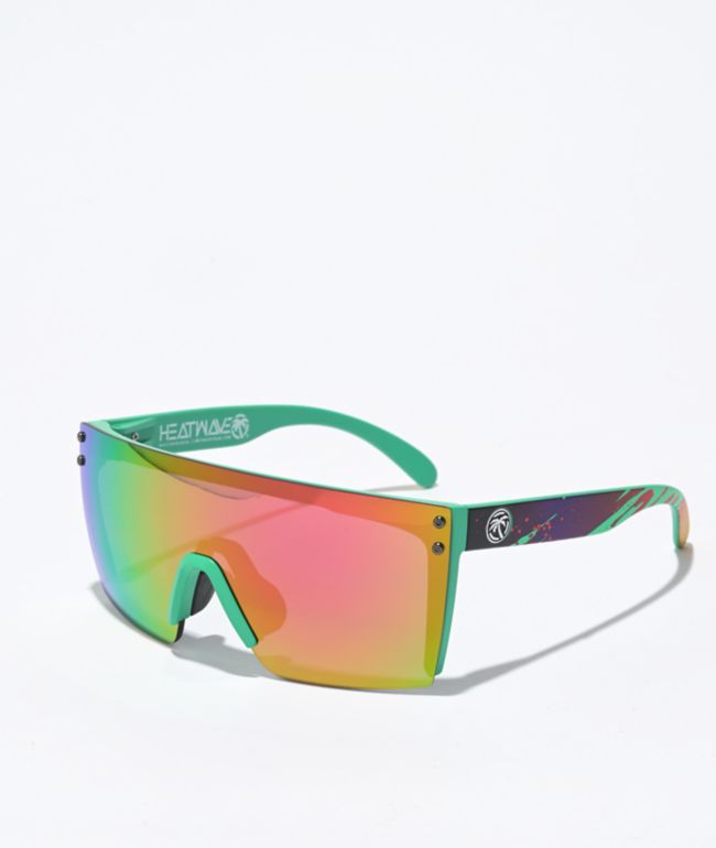 Heat Wave Lazer Face Z.87 Aqua Splash Sunglasses